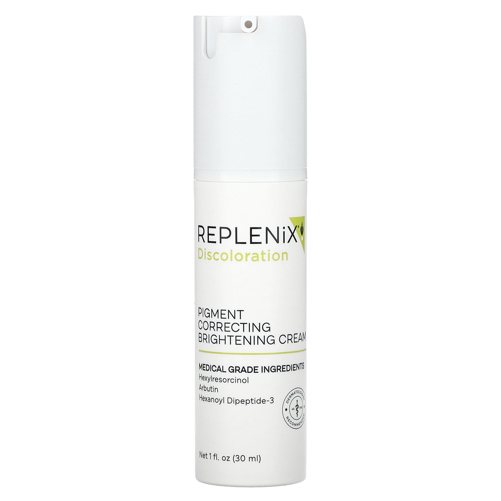 Replenix, Discoloration, Pigment Correcting Brightening Cream, 1 fl oz (30 ml)
