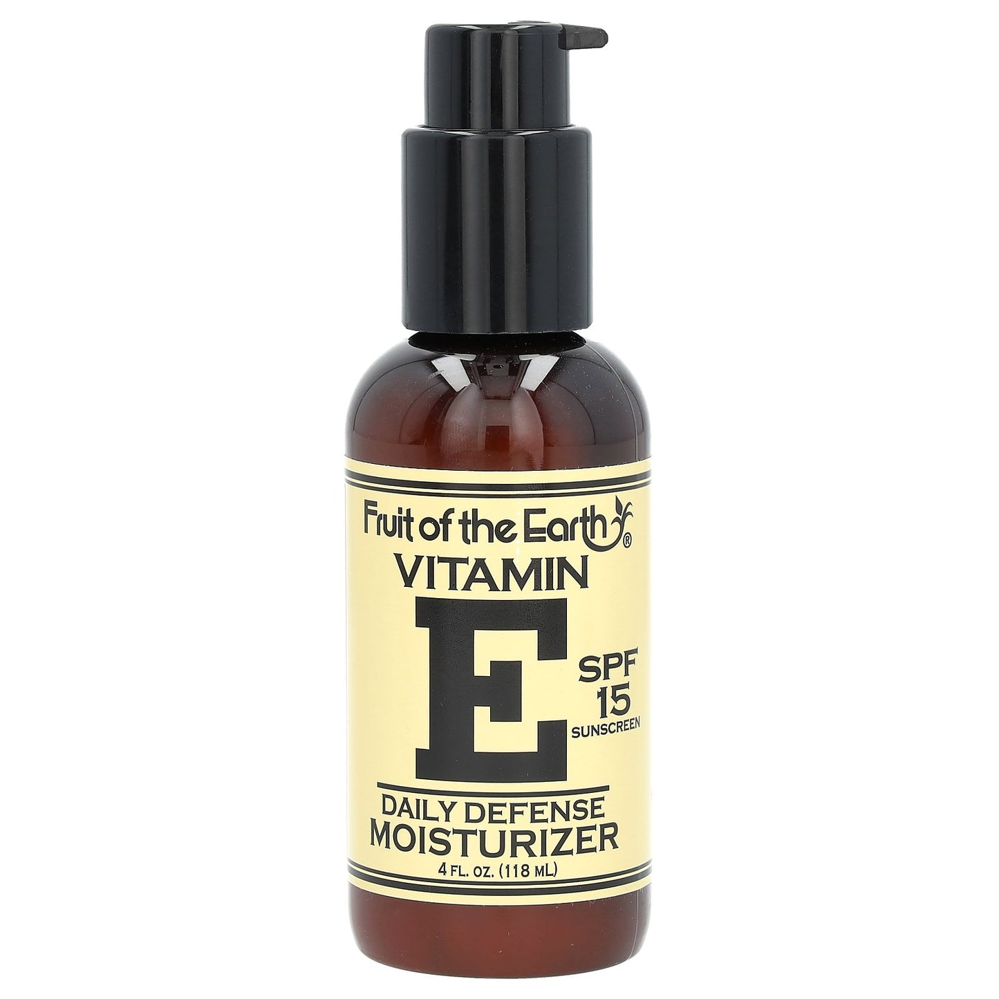 Fruit of the Earth, Vitamin E Sunscreen, SPF 15, 4 fl oz (118 ml)