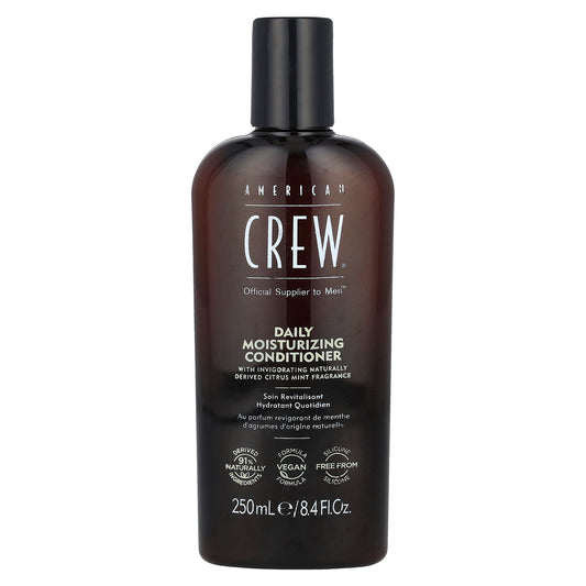 American Crew, Daily Moisturizing Conditioner, Citrus Mint, 8.4 fl oz (250 ml)