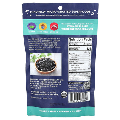 Wilderness Poets, Oregon Blueberries, 8 oz (226 g)