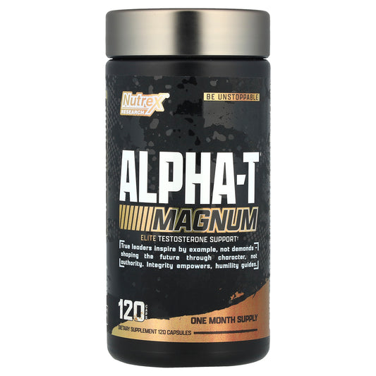 Nutrex Research, Alpha-T Magnum, 120 Capsules