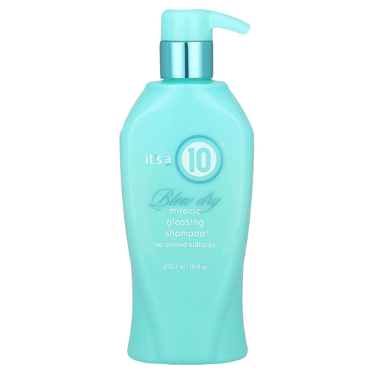 It's a 10, Blow Dry, Miracle Glossing Shampoo®, 10 fl oz (295.7 ml)