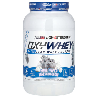 EHPlabs, Ghostbusters™, OxyWhey, Daily Lean Whey Protein, Mini Pufts Marshmallow, 1.76 lb (800 g)