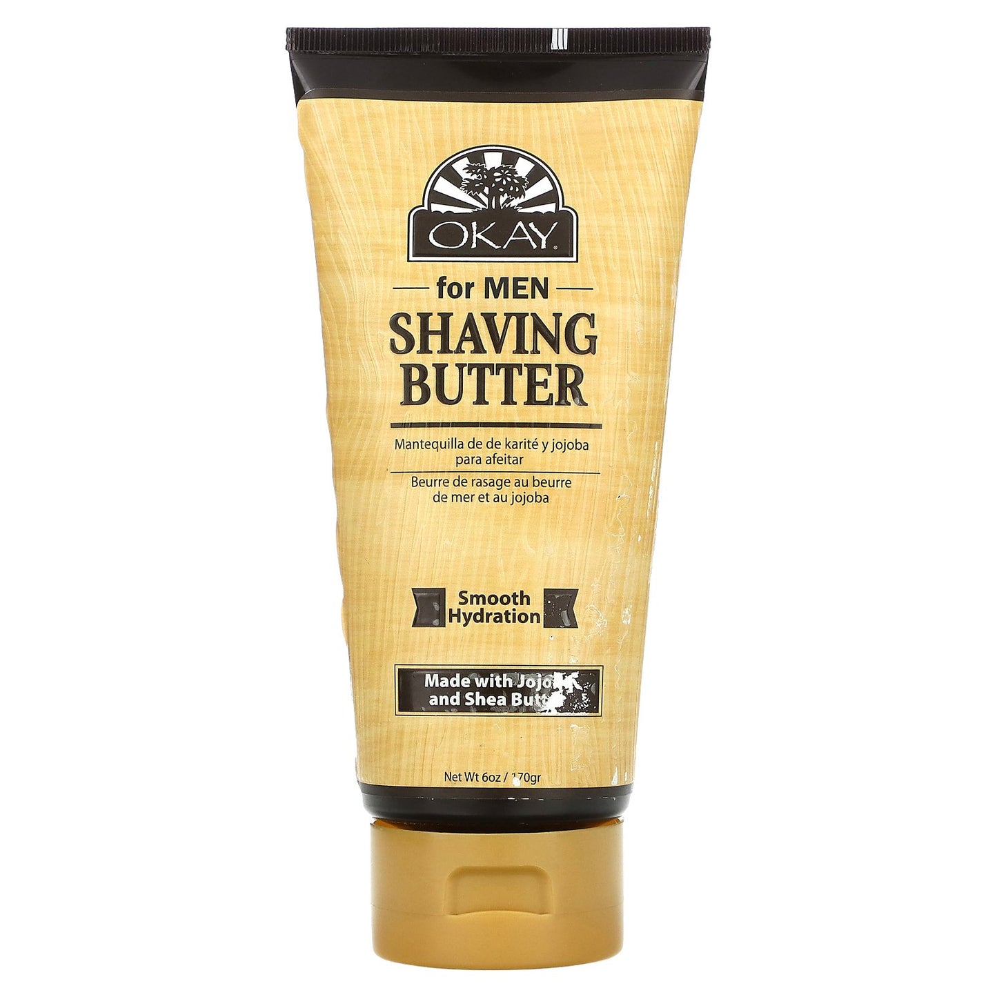 Okay Pure Naturals, For Men, Shaving Butter, 6 oz (170 g)