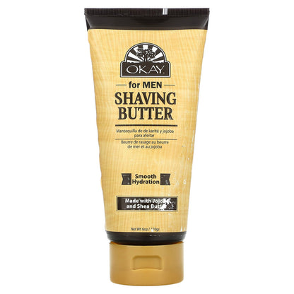 Okay Pure Naturals, For Men, Shaving Butter, 6 oz (170 g)