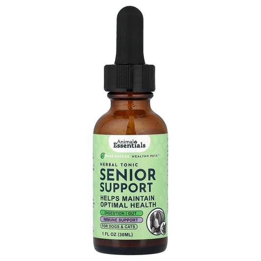 Animal Essentials, Senior Support, For Dogs & Cats, 1 fl oz (30 ml)