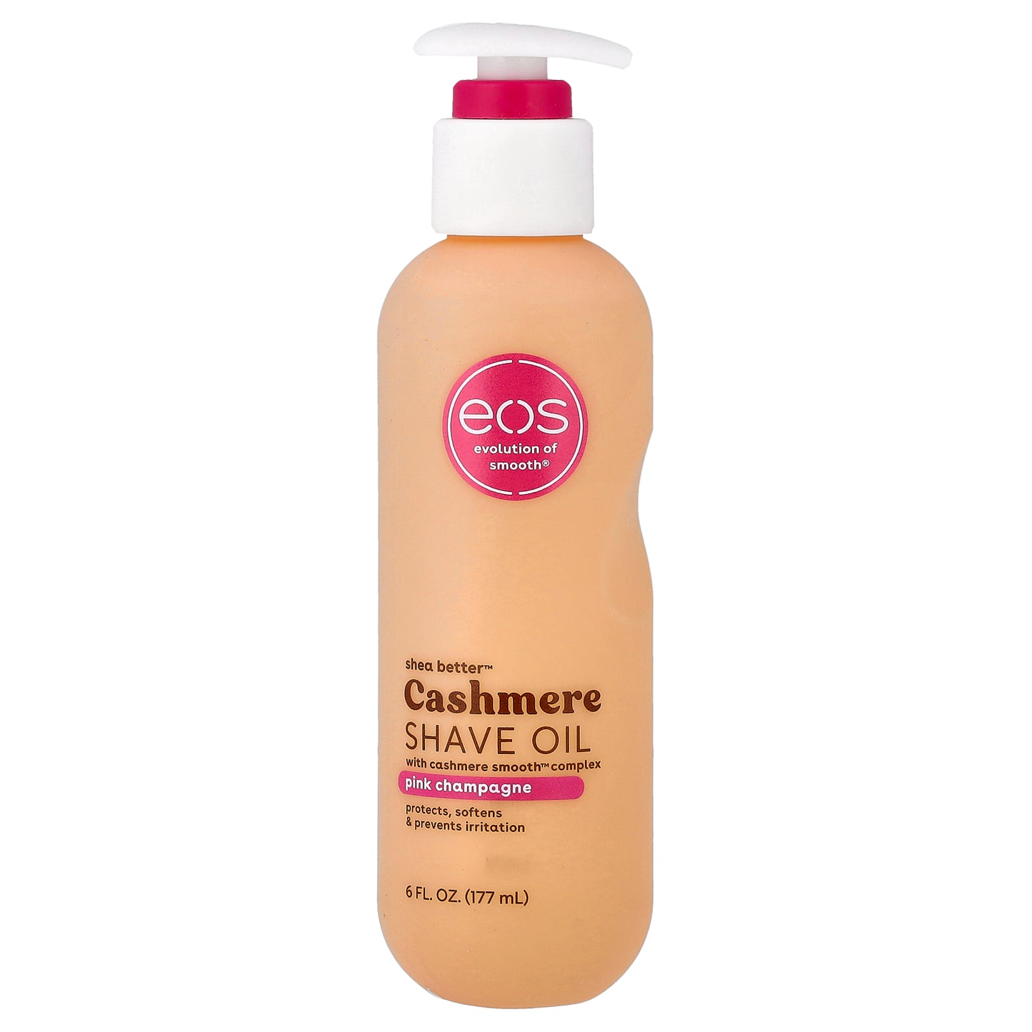 EOS, Shea Better™, Cashmere Shave Oil, Pink Champagne, 6 fl oz (177 ml)