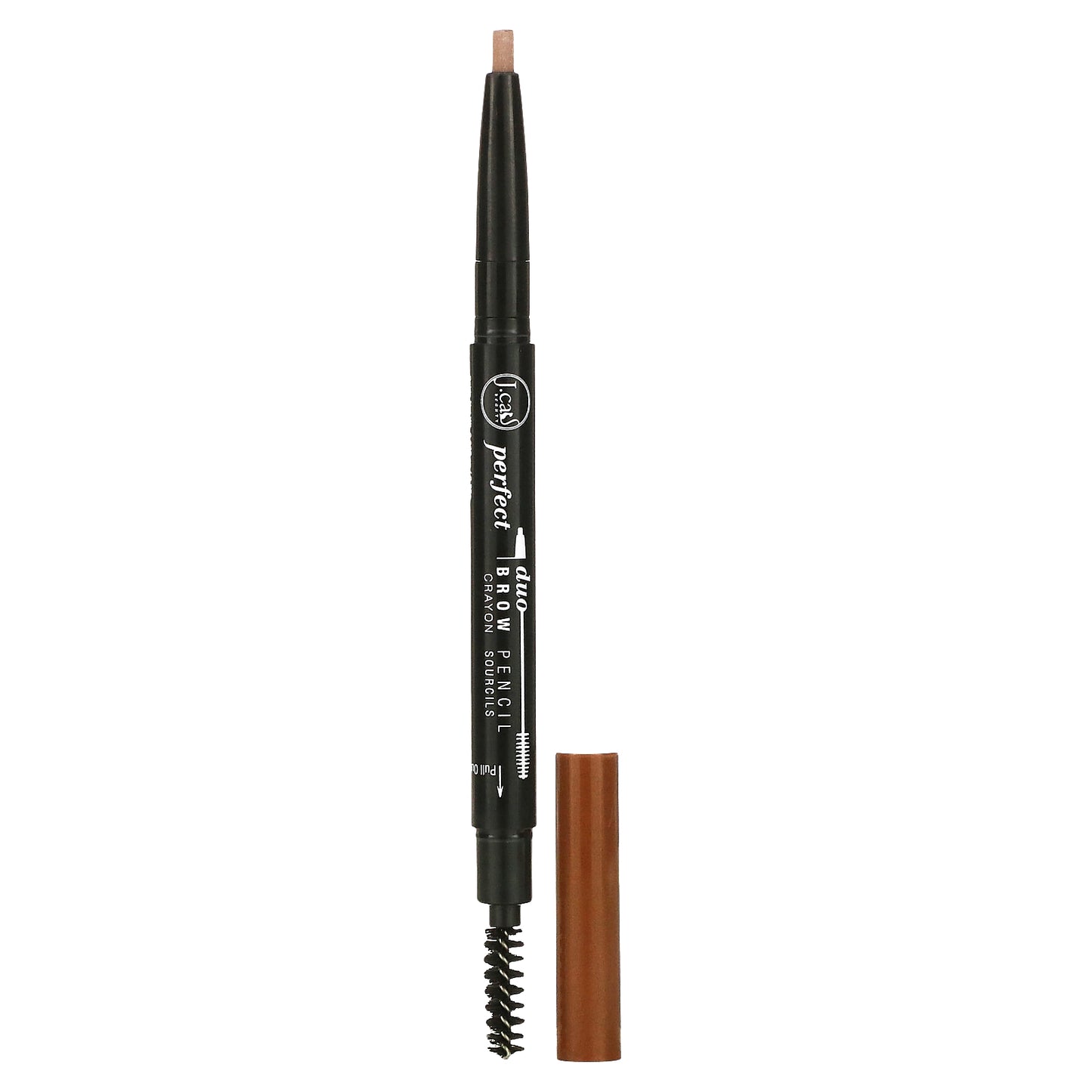 J.Cat Beauty, Perfect Duo Brow Pencil, BDP108 Light Brown, 0.009 oz (0.25 g)