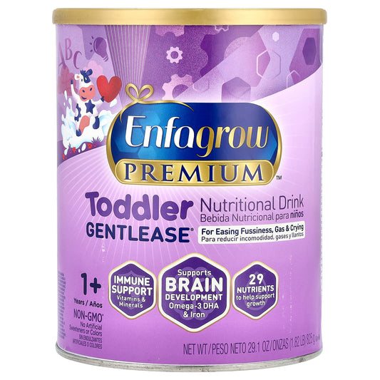 Enfamil, Enfagrow Premium™, Toddler Gentlease® Nutritional Drink, 1+ Years, 29.1 oz (825 g)