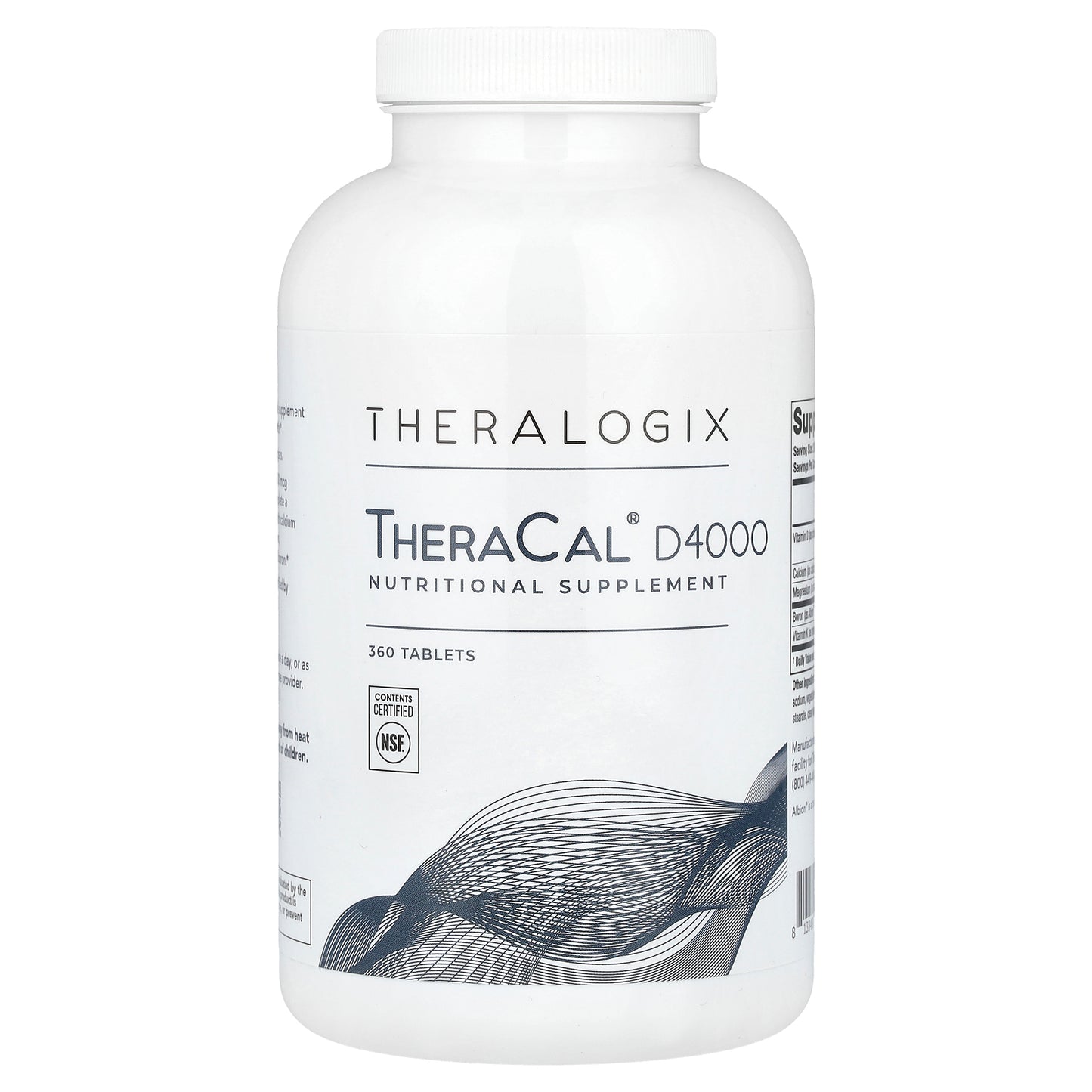 Theralogix, TheraCal D4000, 360 Tablets