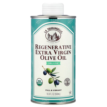 La Tourangelle, Organic Regenerative Extra Virgin Olive Oil, 16.9 fl oz (500 ml)