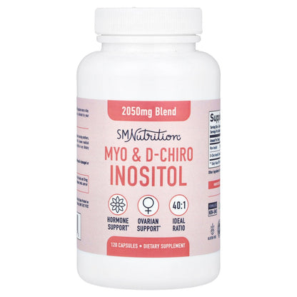 SMNutrition, Myo & D-Chiro Inositol, 120 Capsules