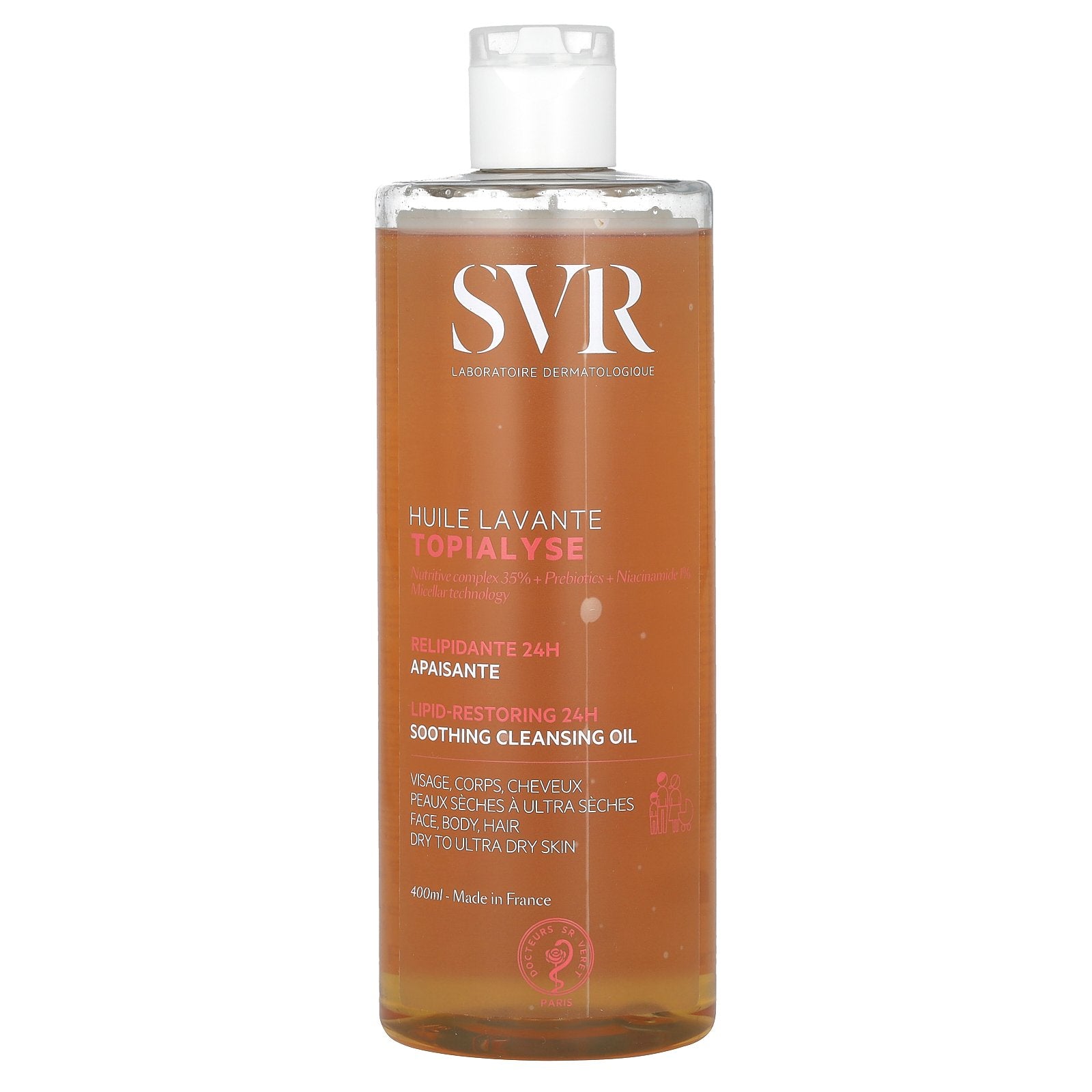 SVR, Topialyse, Soothing Cleansing Oil, 13.5 fl oz (400 ml)