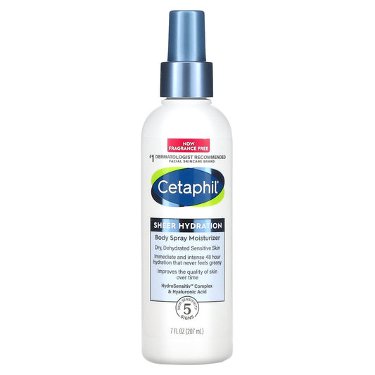 Cetaphil, Sheer Hydration Body Spray Moisturizer, 7 fl oz (207 ml)