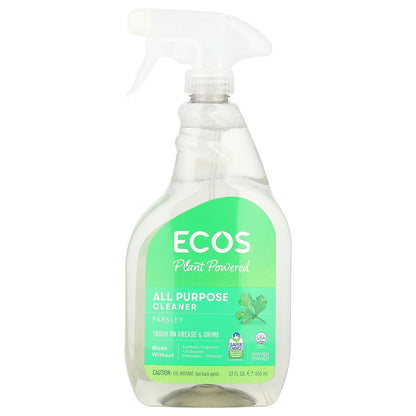 Earth Friendly Products, All Purpose Cleaner, Parsley, 22 fl oz (650 ml)