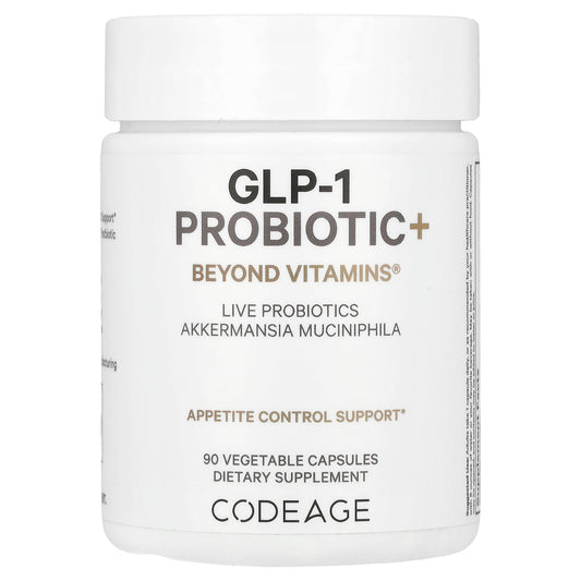 Codeage, GLP-1 Probiotic+, 90 Vegetable Capsules