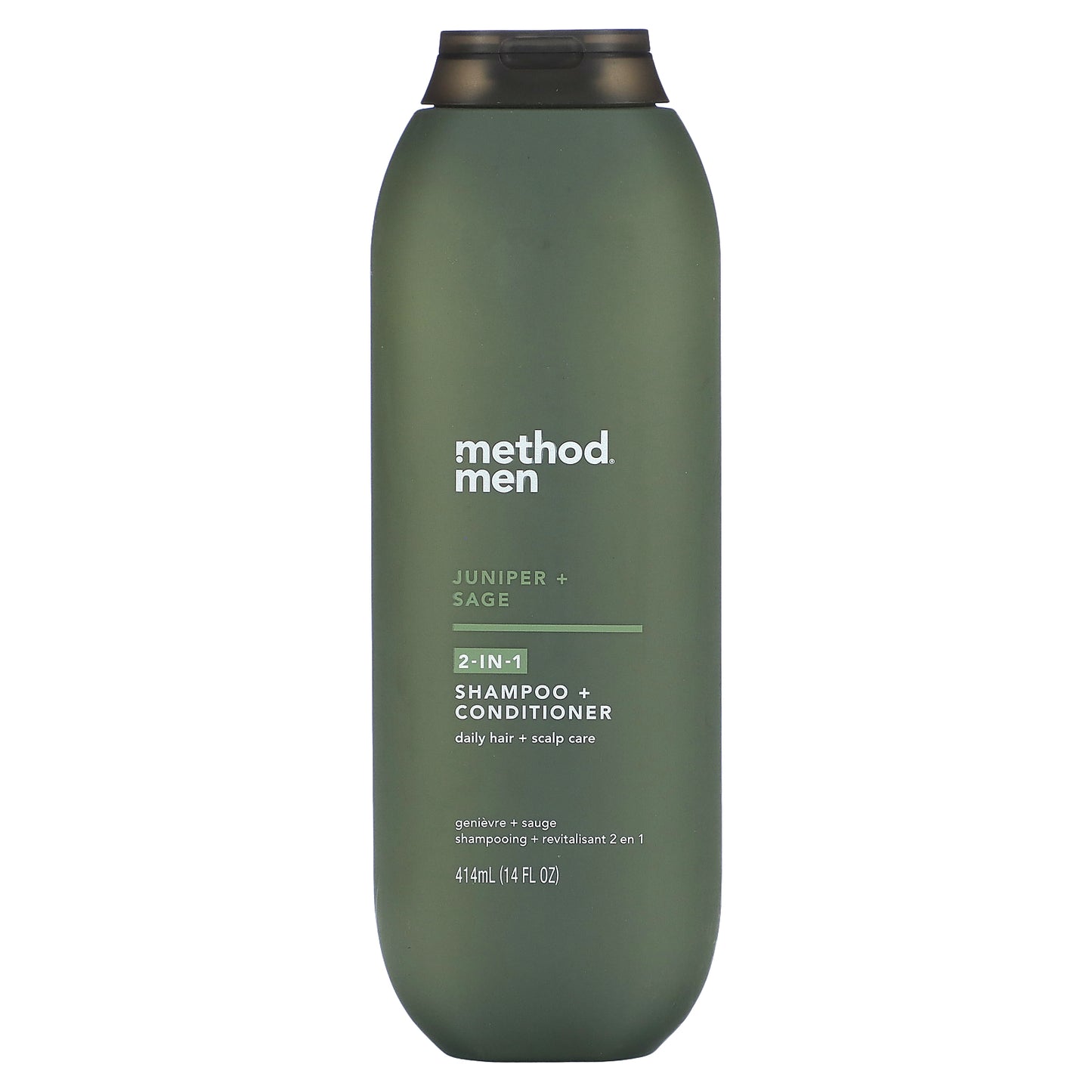 Method, Men, 2-In-1 Shampoo + Conditioner, Juniper + Sage, 14 fl oz (414 ml)