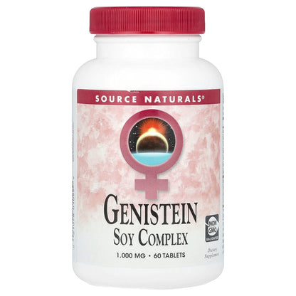 Source Naturals, Genistein Soy Complex, 60 Tablets