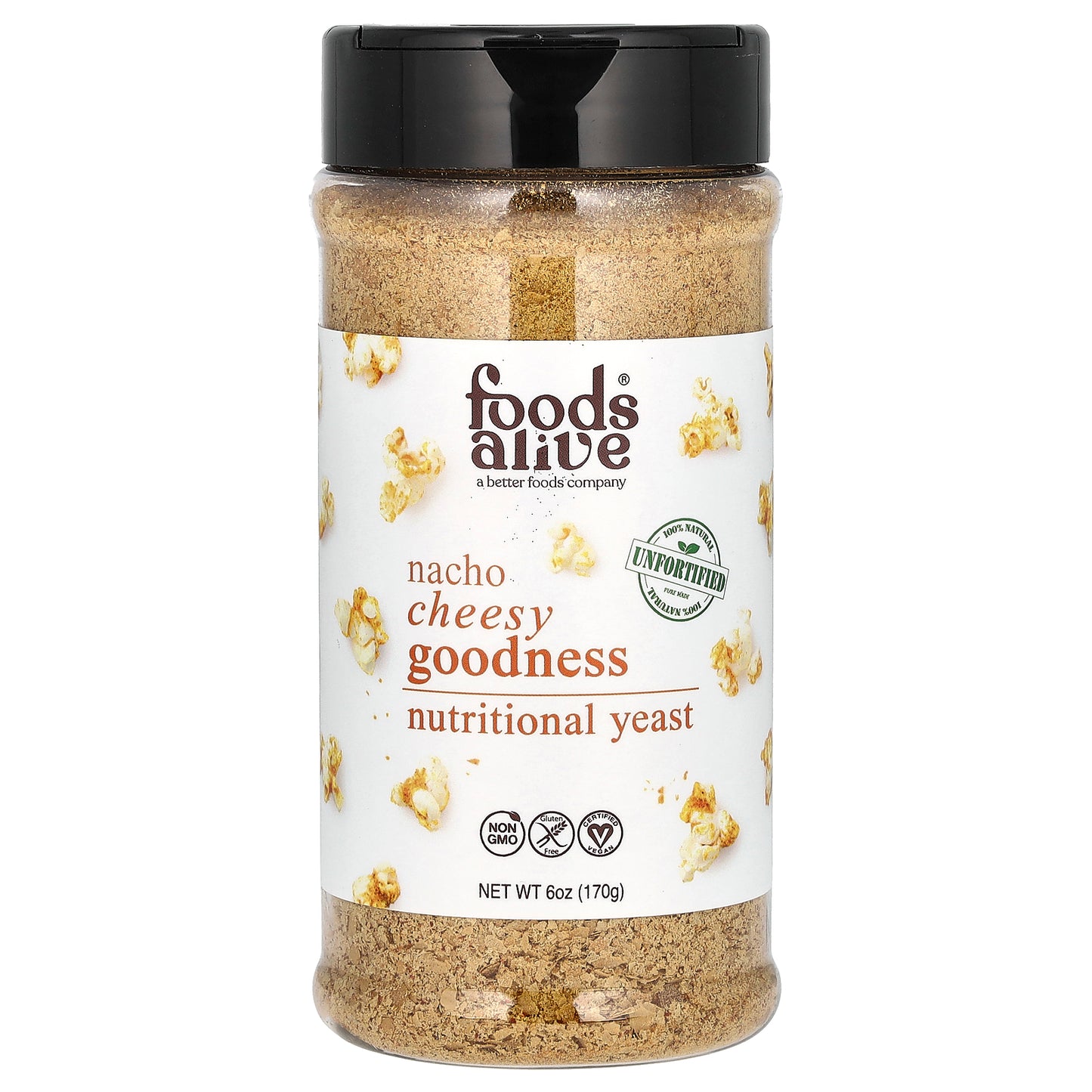 Foods Alive, Nutritional Yeast, Nacho Cheesy Goodness, 6 oz (170 g)