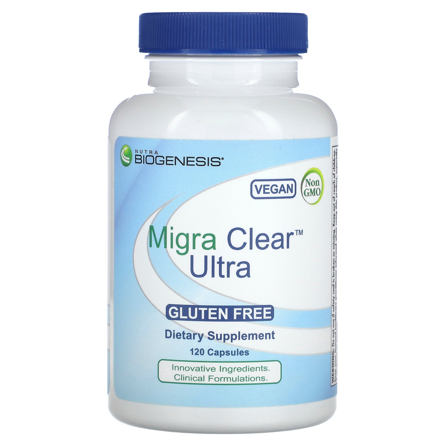 Nutra BioGenesis, Migra Clear Ultra, 120 Capsules