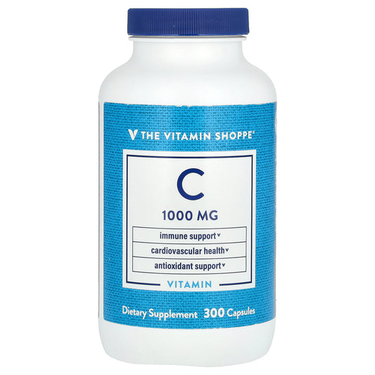 The Vitamin Shoppe, Vitamin C, 1,000 mg, 300 Capsules