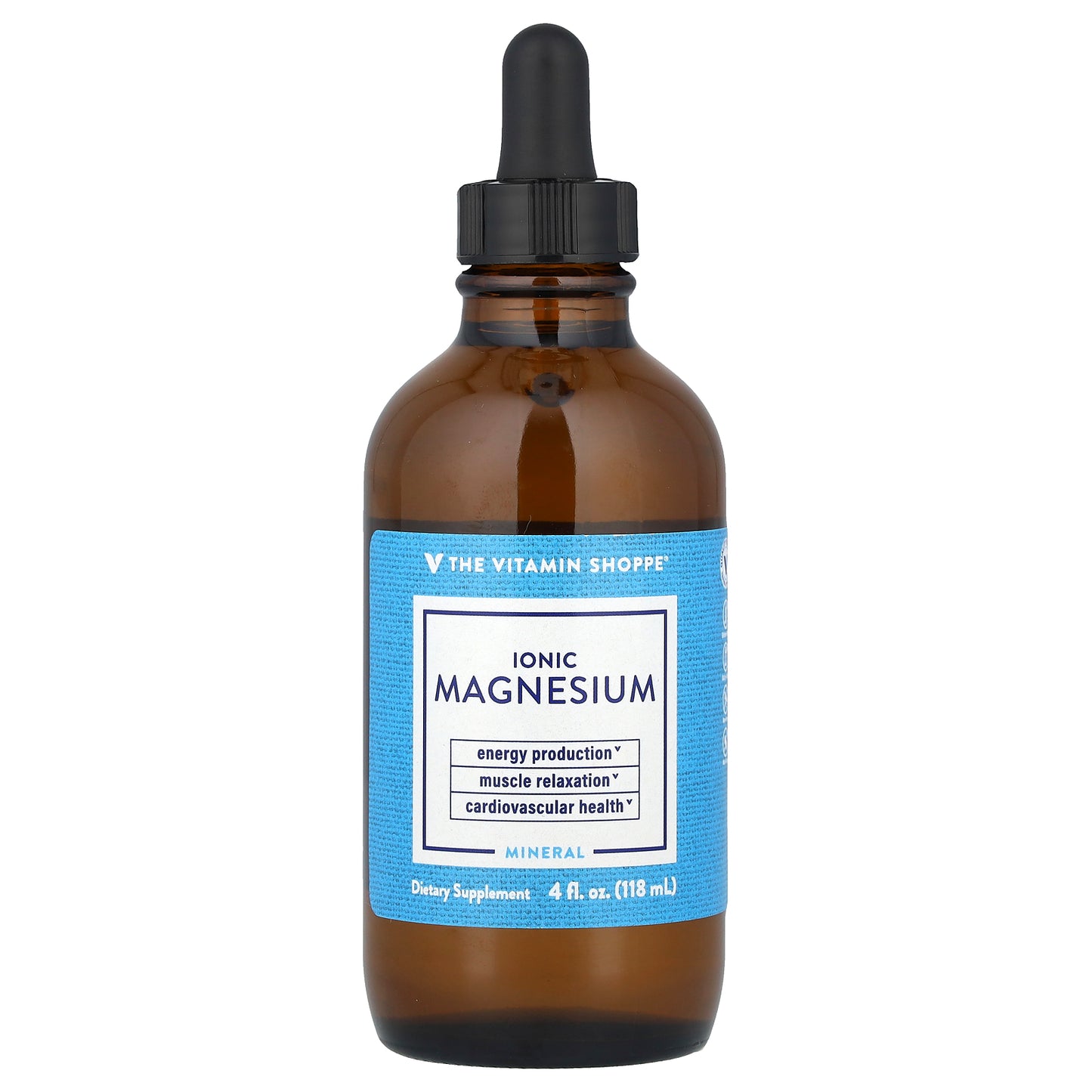 The Vitamin Shoppe, Ionic Magnesium, 4 fl oz (118 ml)