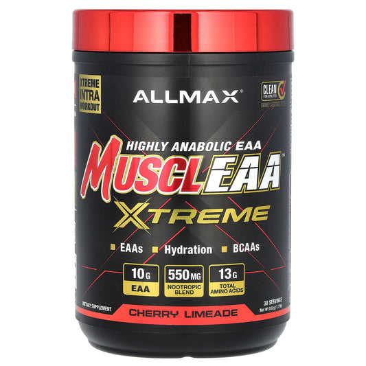 ALLMAX, MUSCLEAA™ Xtreme, Cherry Limeade, 1.17 lbs (532 g)