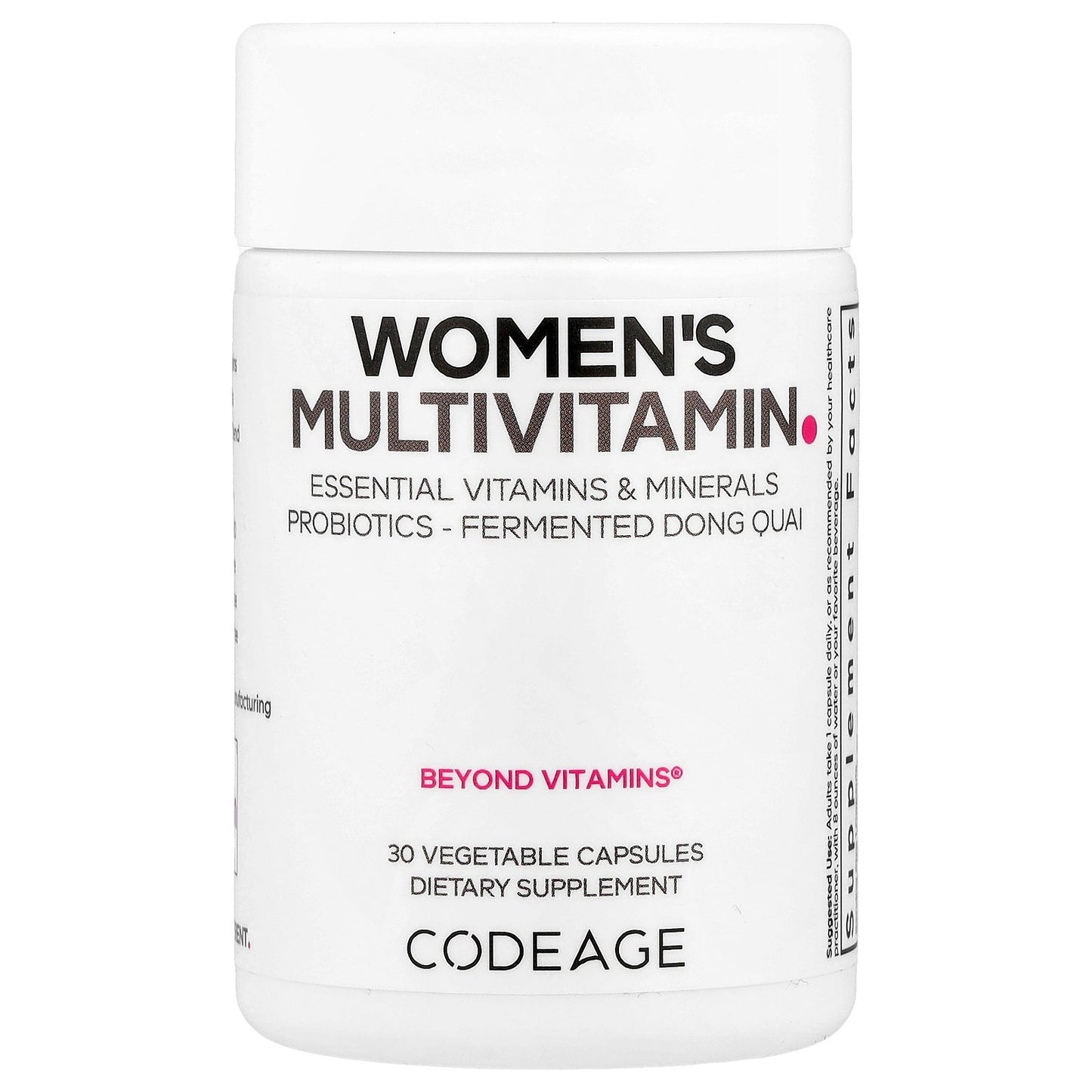 Codeage, Women's Multivitamin, 30 Vegetable Capsules