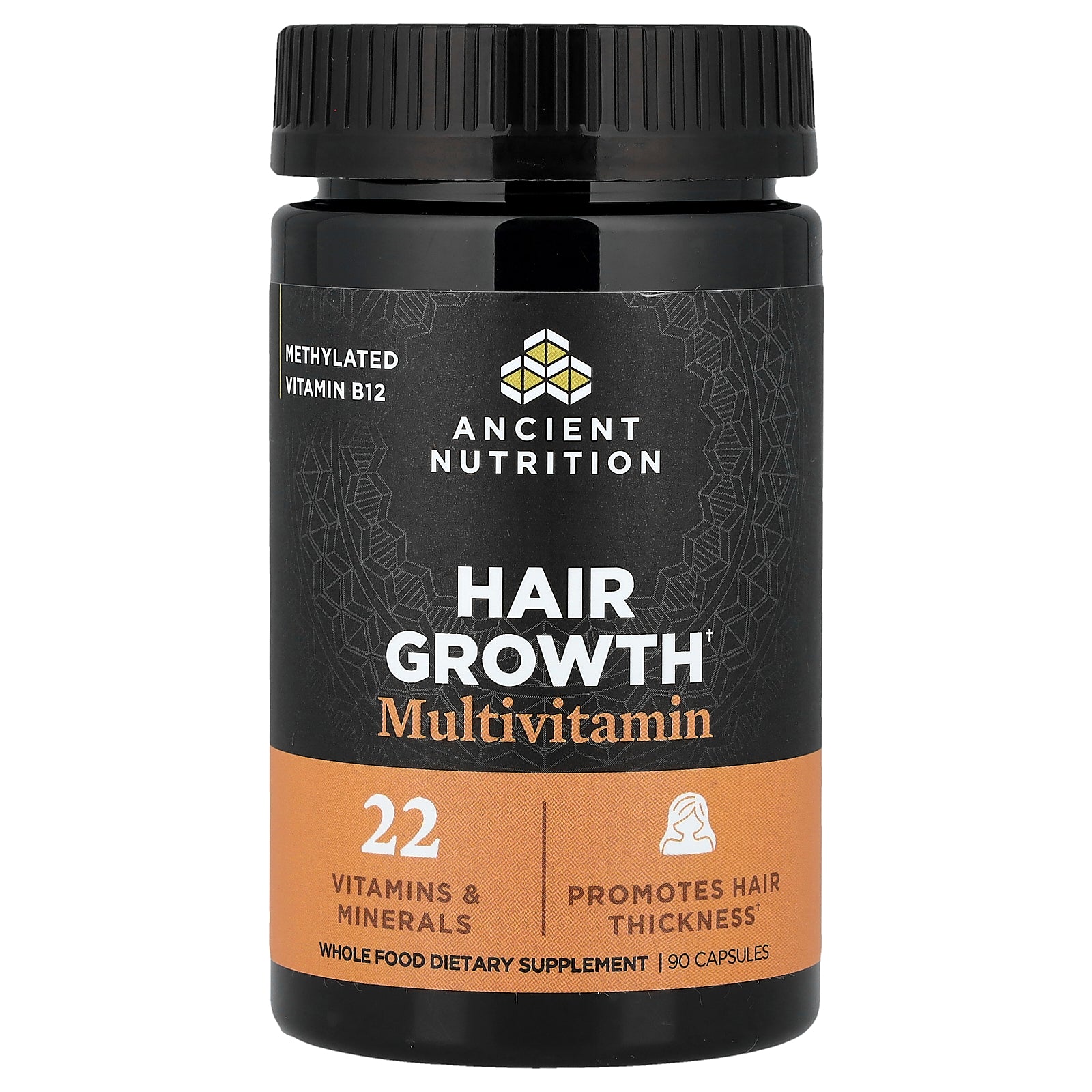 Ancient Nutrition, Hair Growth Multivitamin, 90 Capsules