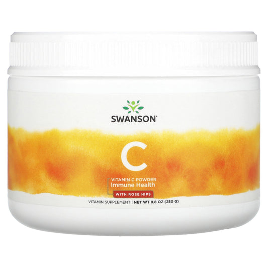 Swanson, Vitamin C Powder, with Rose Hips, 8.8 oz (250 g)