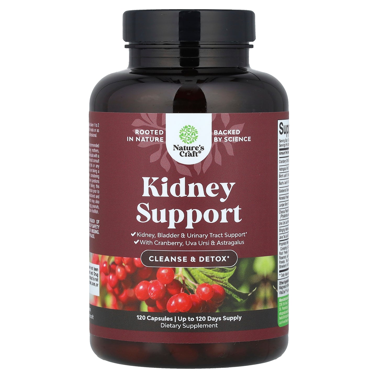 Nature's Craft, Kidney Support , 120 Capsules