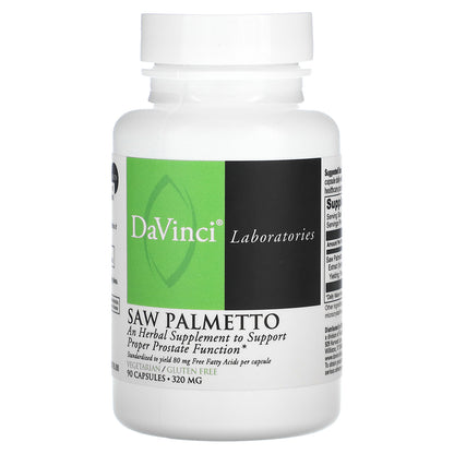 DaVinci Laboratories, Saw Palmetto, 320 mg , 90 Capsules