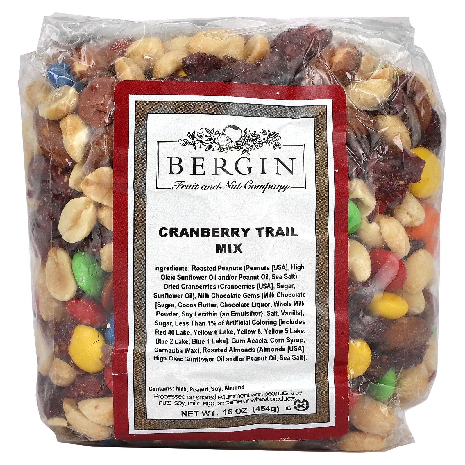 Bergin Fruit and Nut Company, Cranberry Trail Mix, 16 oz (454 g)