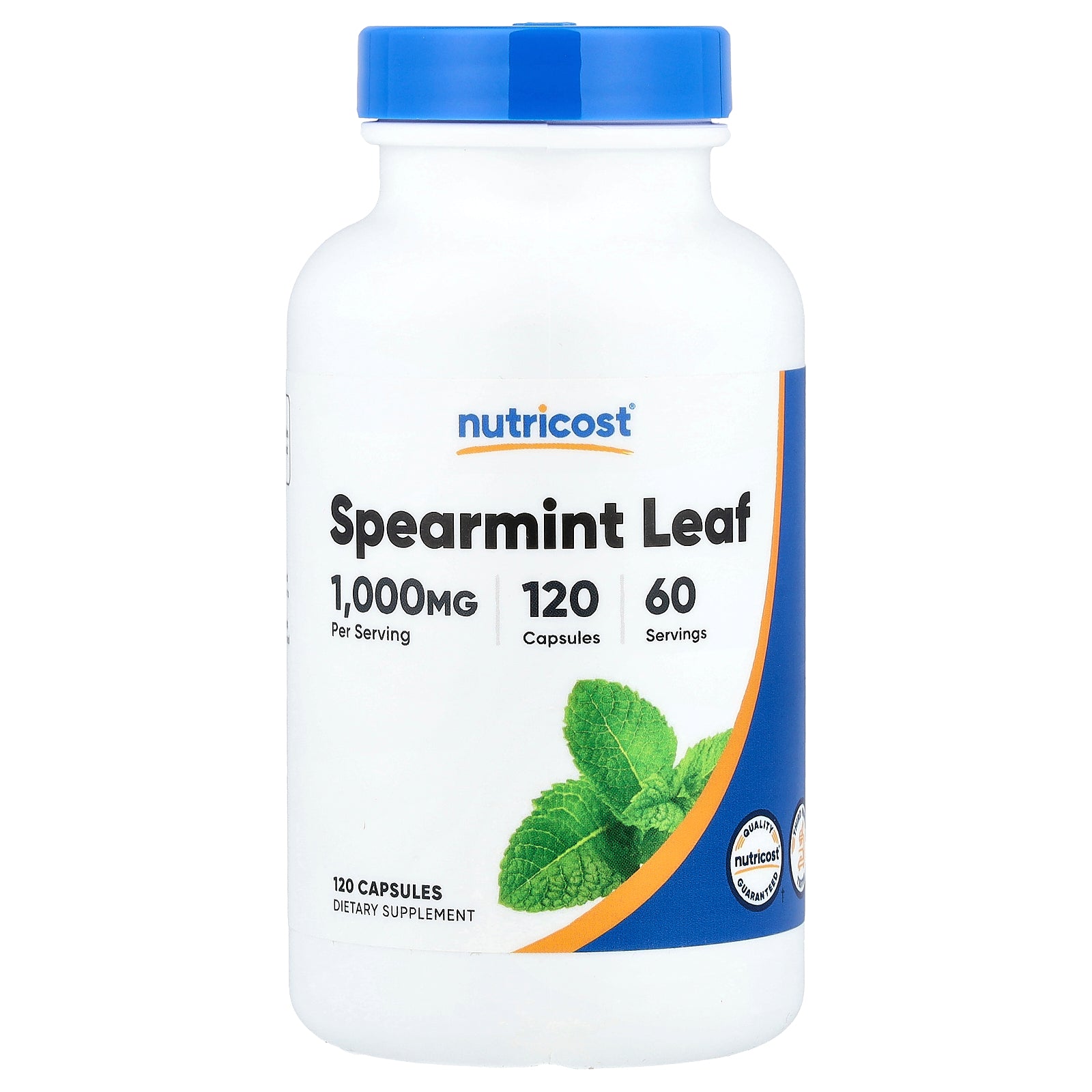Nutricost, Spearmint Leaf, 120 Capsules (500 mg per Capsule)