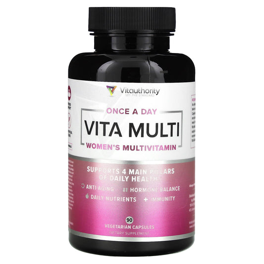 Vitauthority, Vita Multi, Women's Multivitamin, 90 Vegetarian Capsules