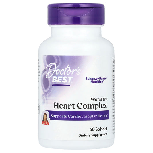 Doctor's Best, Women's Heart Complex, 60 Softgels