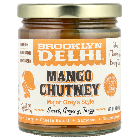 Brooklyn Delhi, Mango Chutney, 9 oz (255 g)