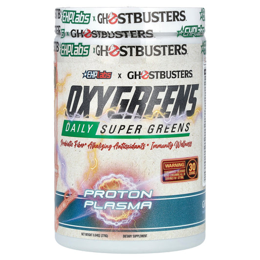 EHPlabs, Ghostbusters, Oxygreens, Daily Super Greens, Proton Plasma, 9.84 oz (279 g)