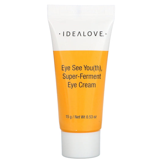 Idealove, Eye See You(th), Super-Ferment Eye Cream, Trial Size, 0.53 oz (15 g)