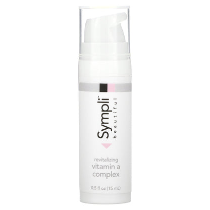 Sympli Beautiful, Revitalizing Vitamin A Complex, Trial Size, 0.5 fl oz (15 ml)