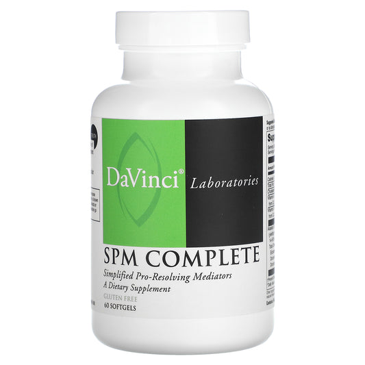 DaVinci Laboratories of Vermont, SPM Complete, 60 Softgels