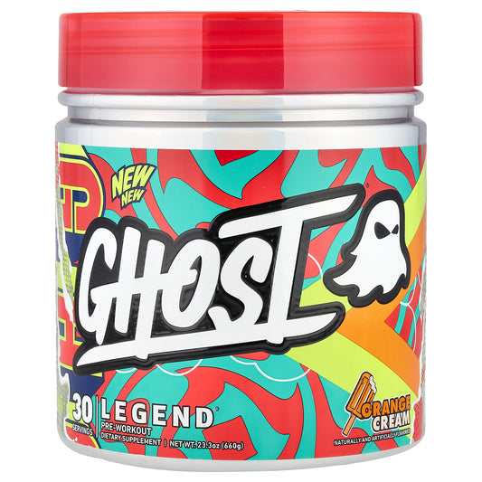 Ghost, Legend® Pre-Workout, Orange Cream, 23.3 oz (660 g)
