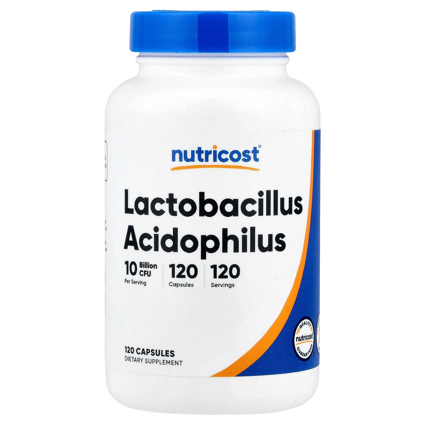 Nutricost, Lactobacillus Acidophilus, 50 mg (10 Billion CFU), 120 Capsules