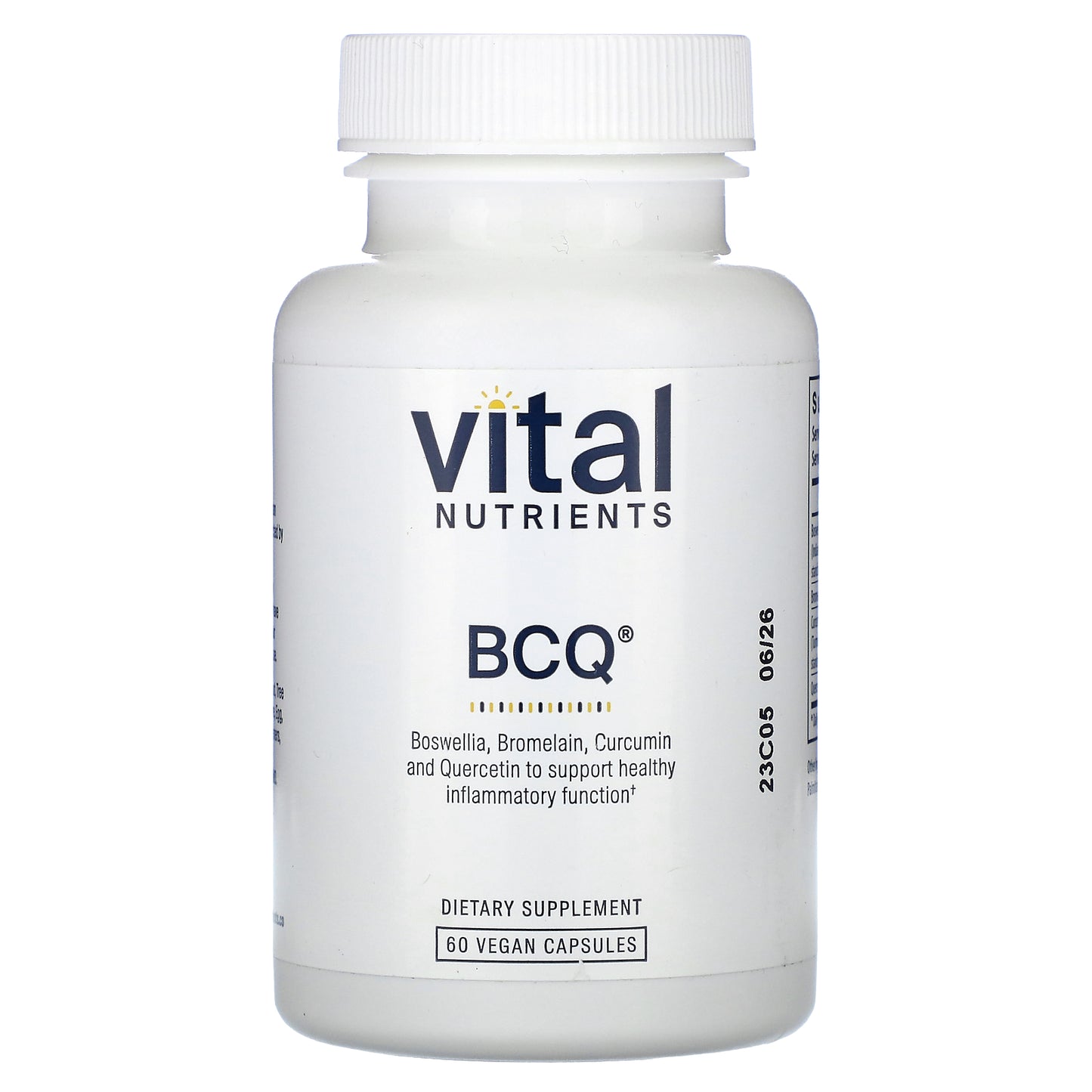 Vital Nutrients, BCQ, 60 Vegan Capsules