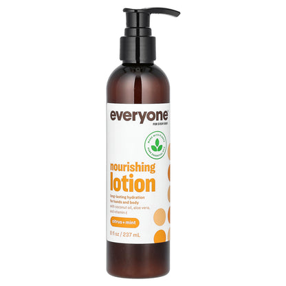 Everyone, Nourishing Lotion, Citrus + Mint, 8 fl oz (237 ml)