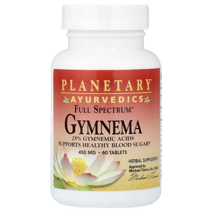 Planetary Herbals, Full Spectrum™ Gymnema, 450 mg, 60 Tablets