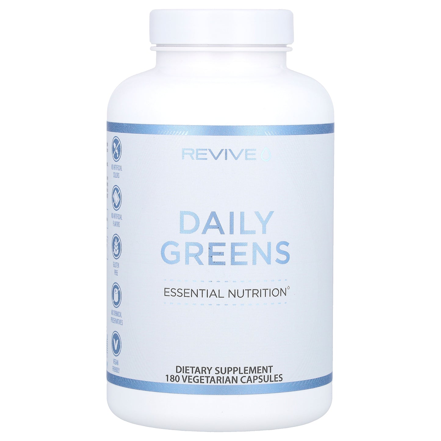 Revive, Daily Greens, 180 Vegetarian Capsules