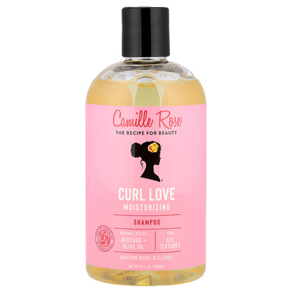 Camille Rose, Curl Love Moisturizing, Shampoo, For All Textures, 12 fl oz (355 ml)