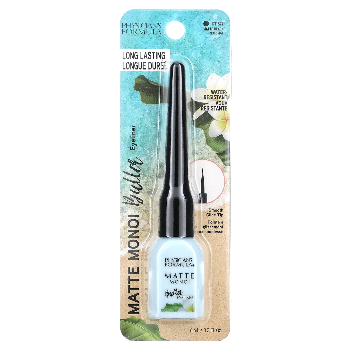 Physicians Formula, Matte Monoi, Butter Eyeliner, 1711877 Matte Black, 0.2 fl oz (6 ml)