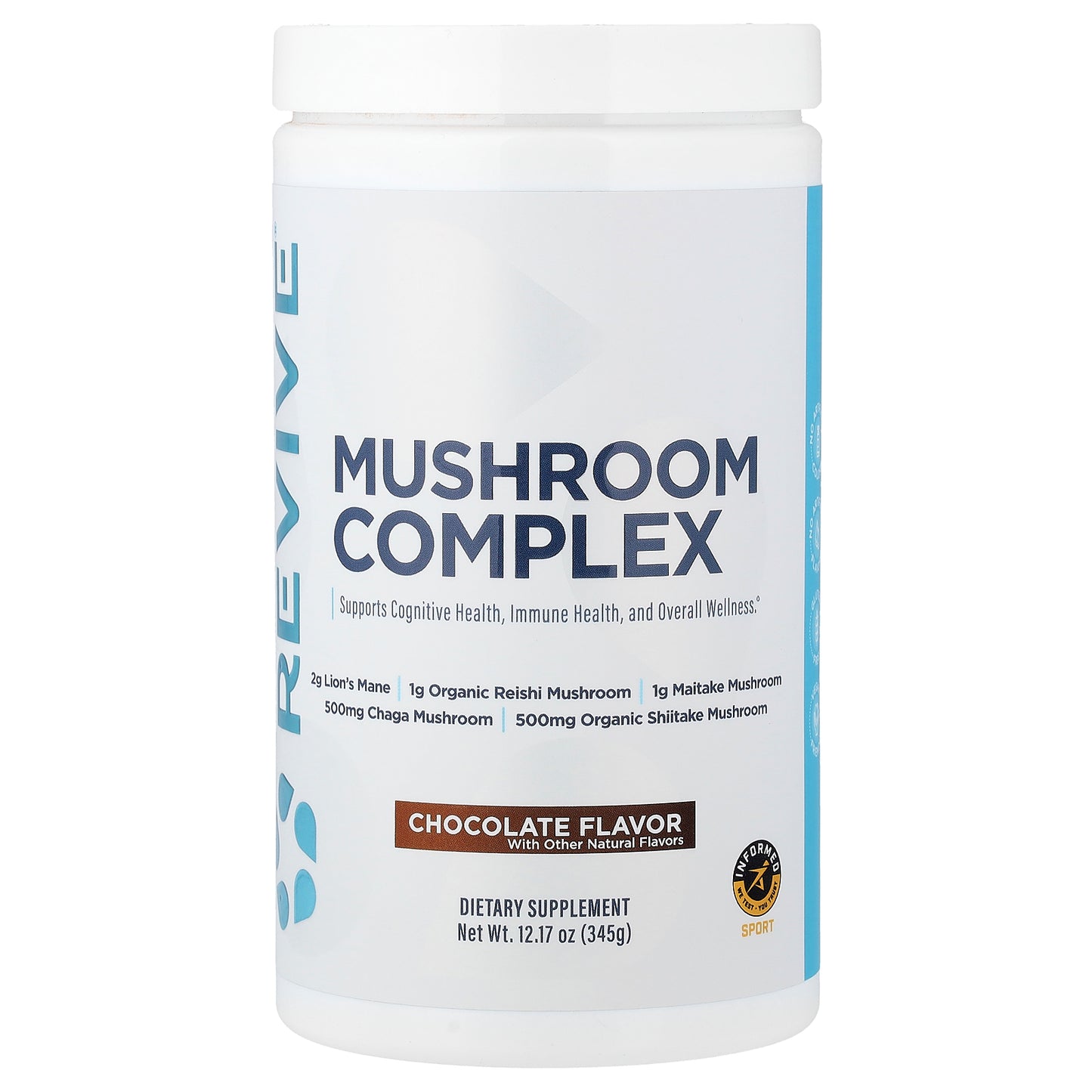 Revive, Mushroom Complex, Chocolate, 12.17 oz (345 g)